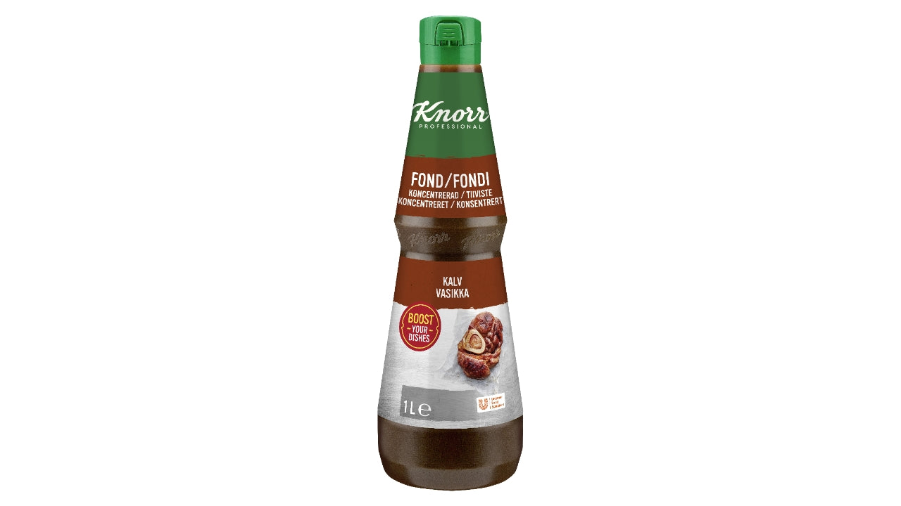 Kalvefond koncentreret mørk 1L