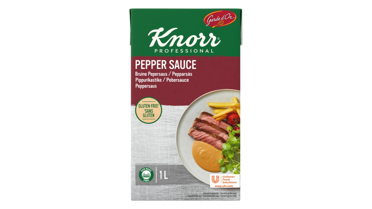 Pebersauce serveringsklar 1L