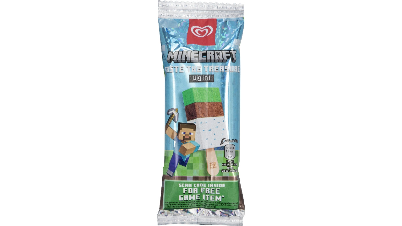 Minecraft ispind 25x75ml