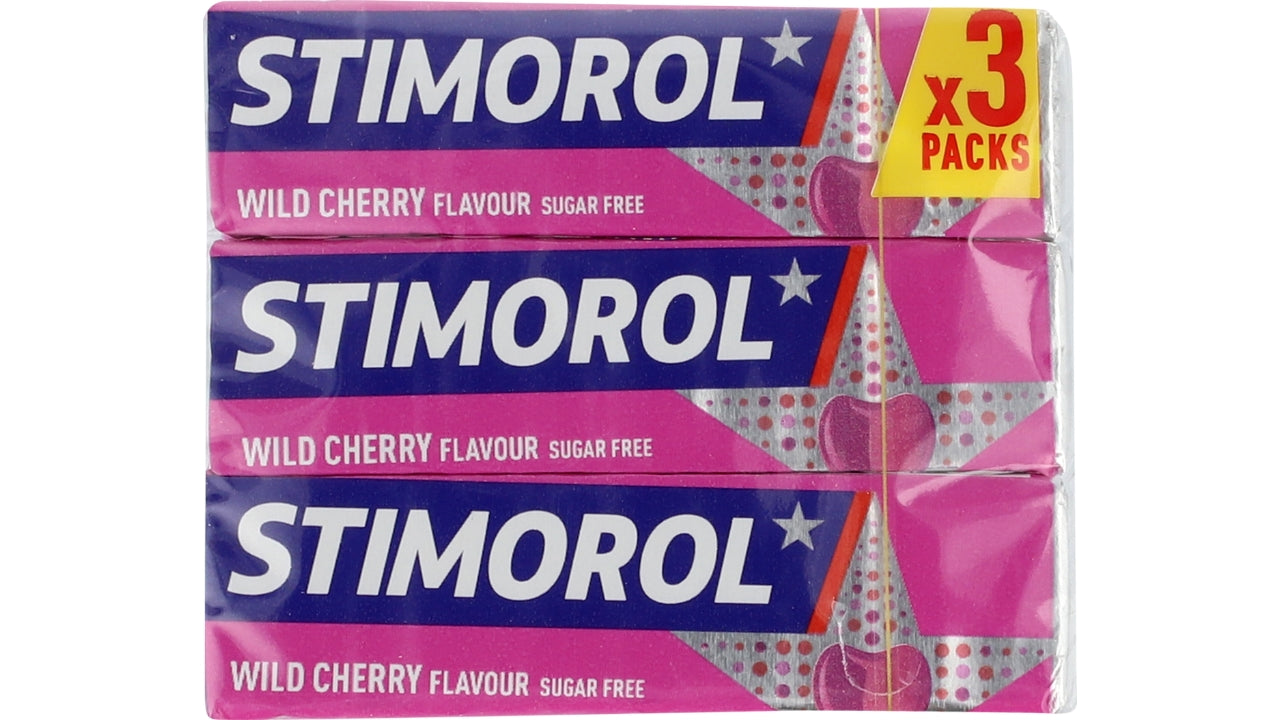 Stimorol wild cherry 3pak 12x42g
