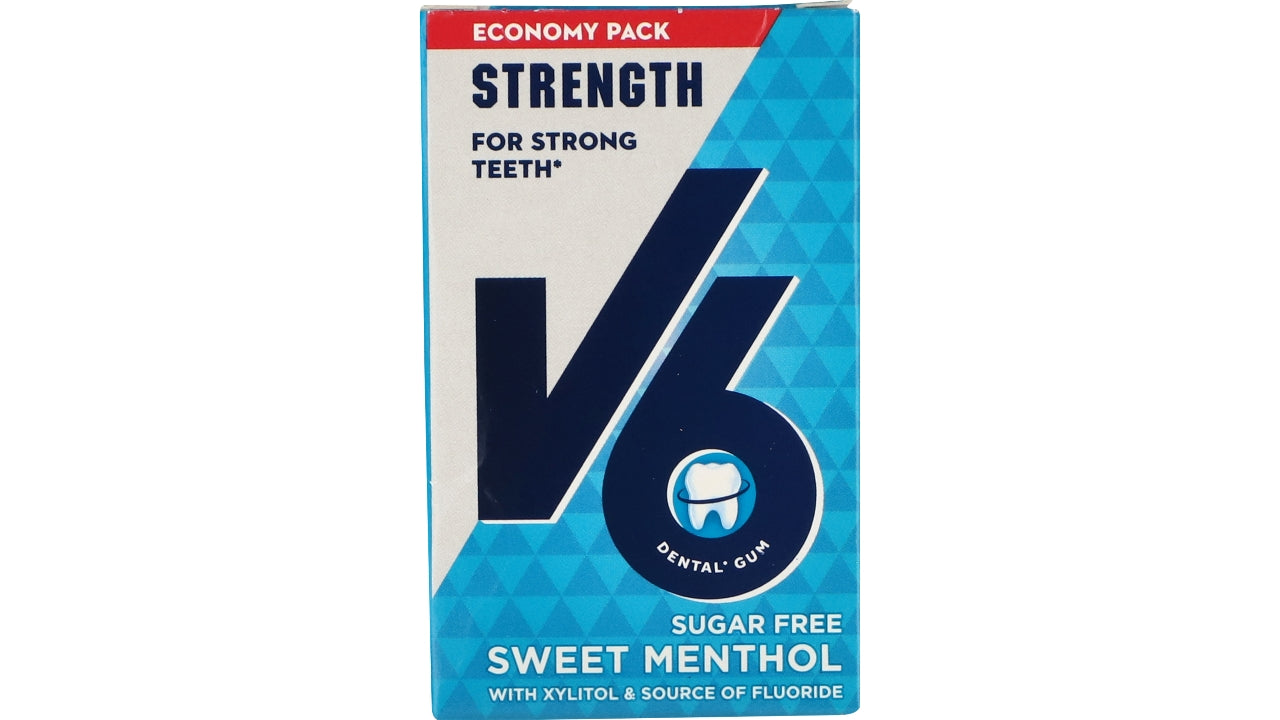 V6 flour sweet mentol 50stk 12x70g