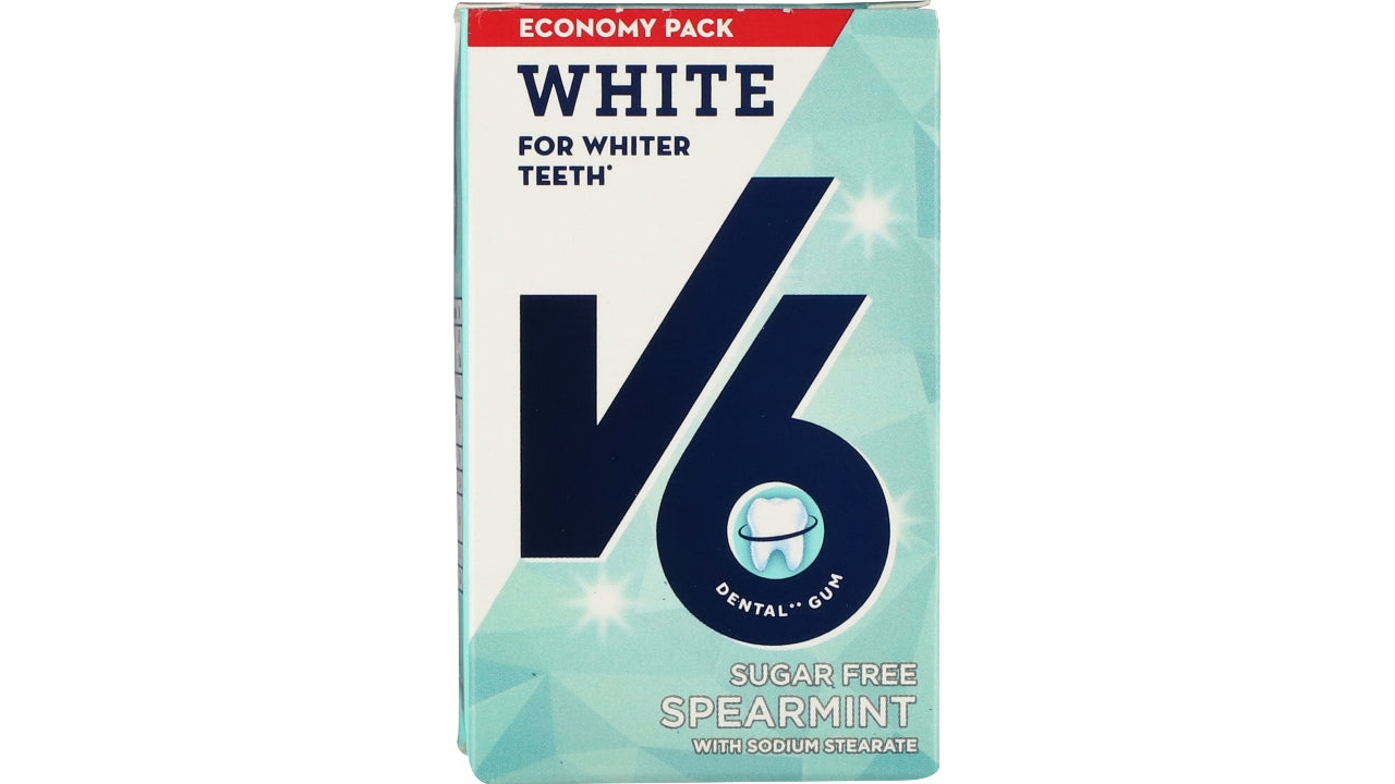 V6 white spearmint 50stk 12x72g