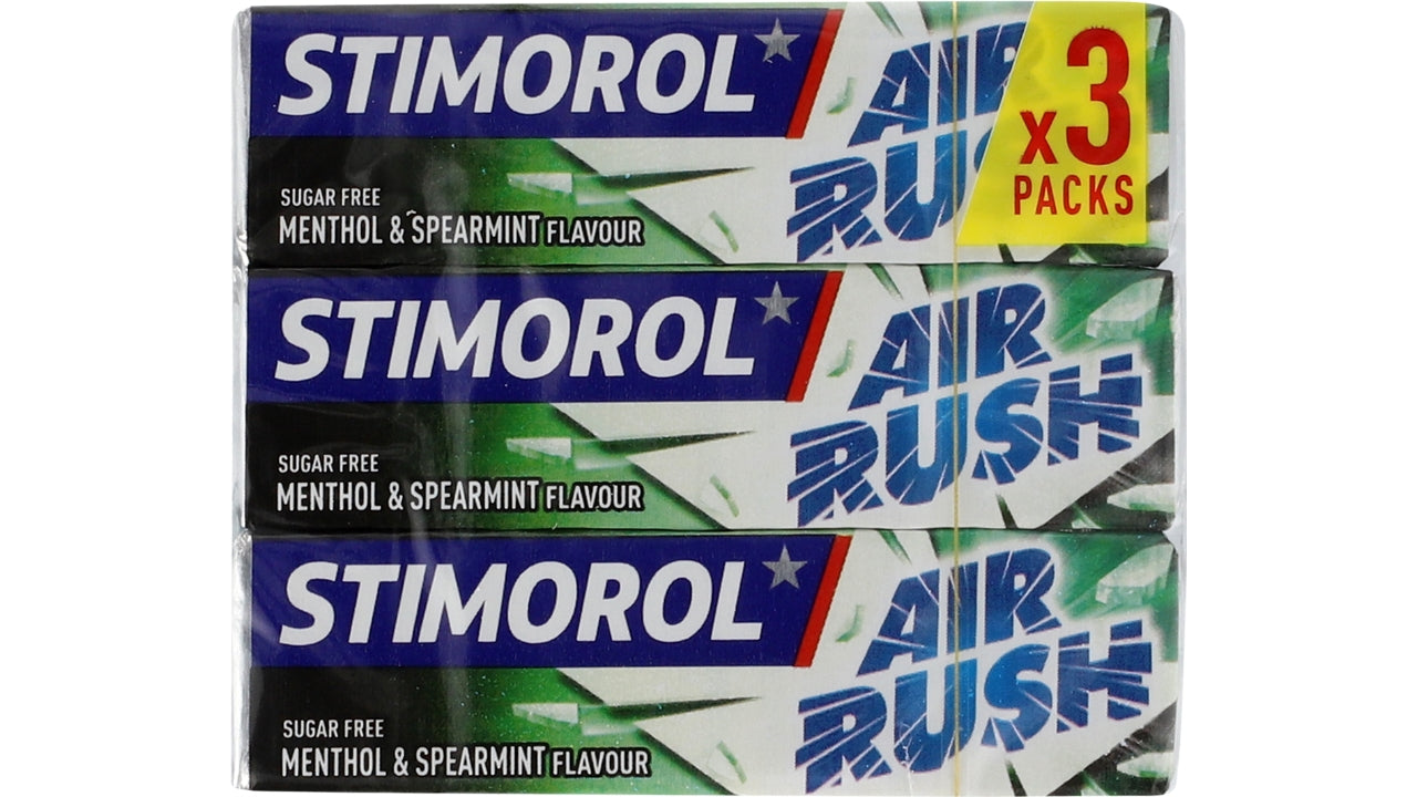 Stimorol Air Rush spearmint 3pk 12x42g