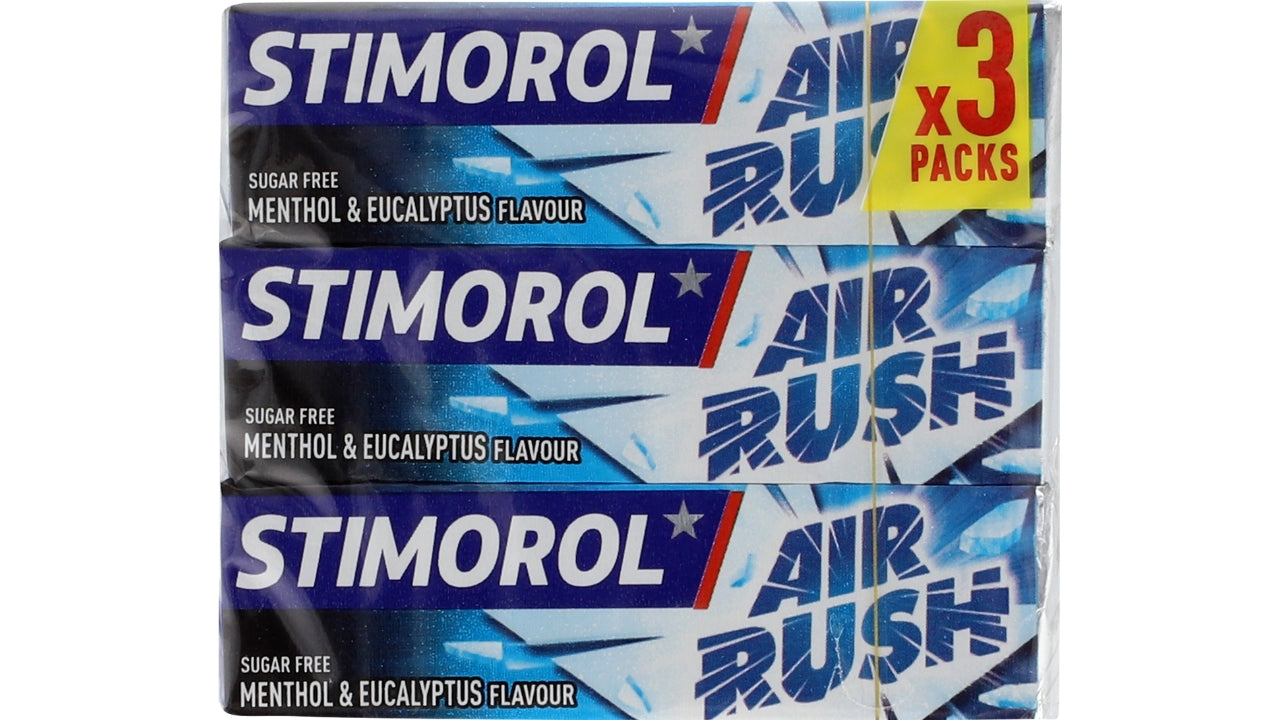 Stimorol Air Rush eucalyptus 3pk 12x42g