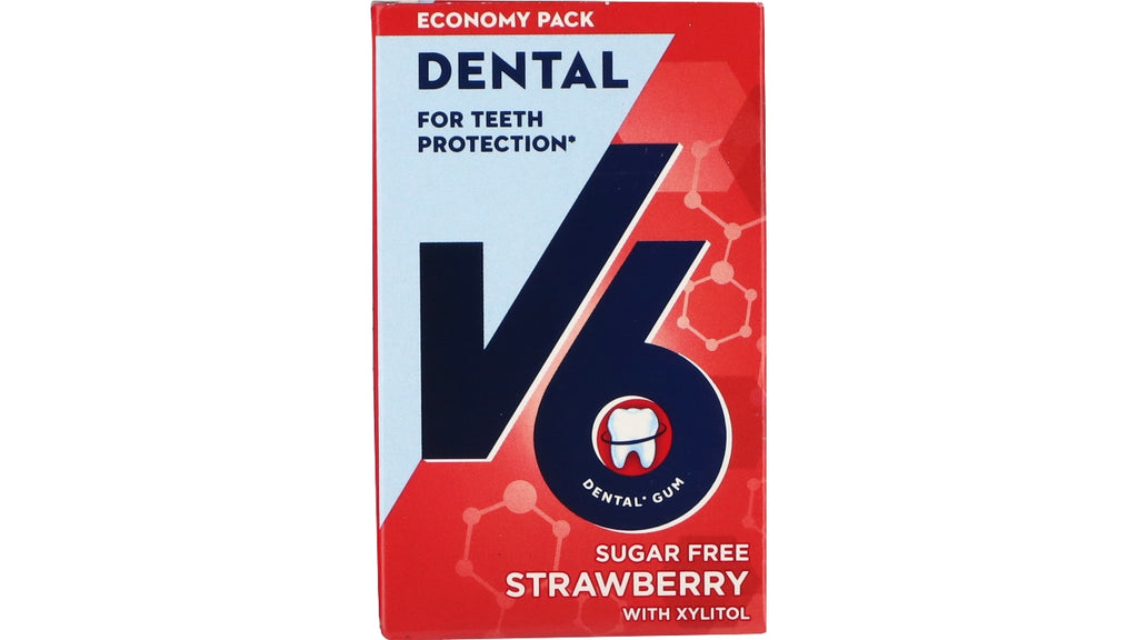 V6 Strawberry mint økonomi 12x70g