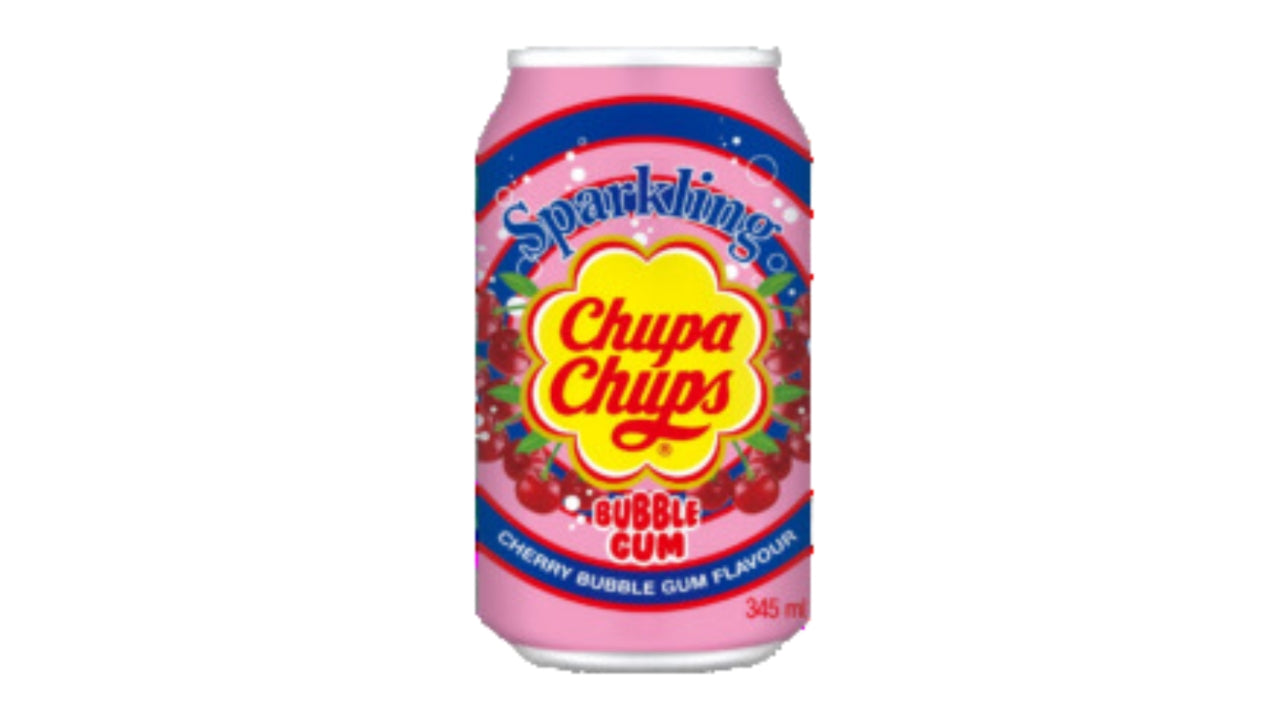 Chupa Chups Cherry Bubble Gum 24x34,5cl