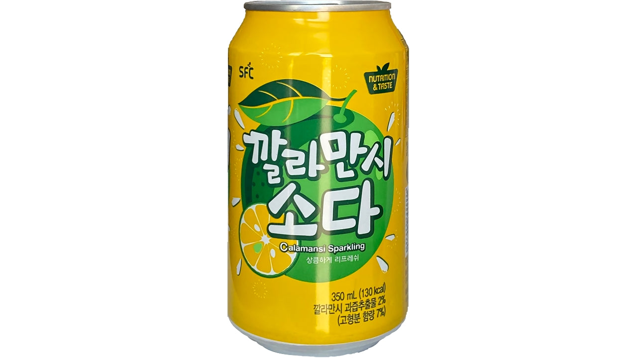 SFC Korean calamansi lemon soda 35cl