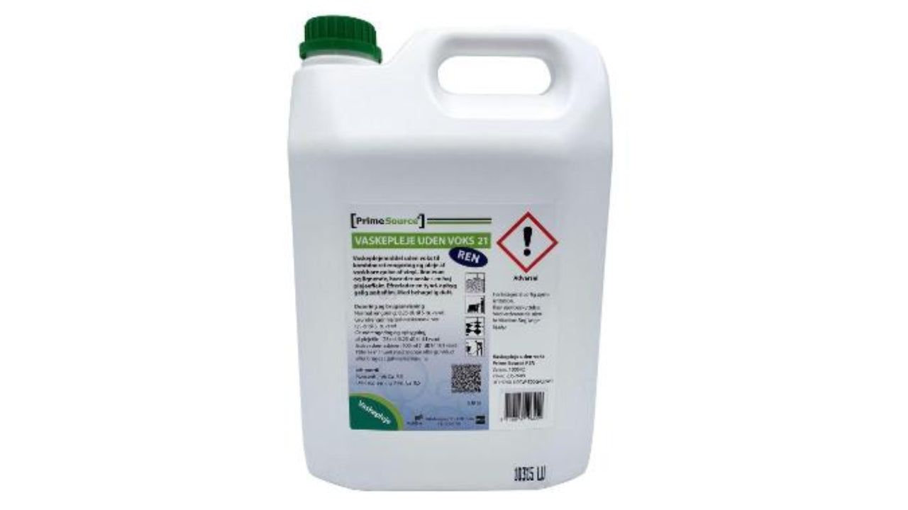 Vaskepleje uden voks ren 21 5L