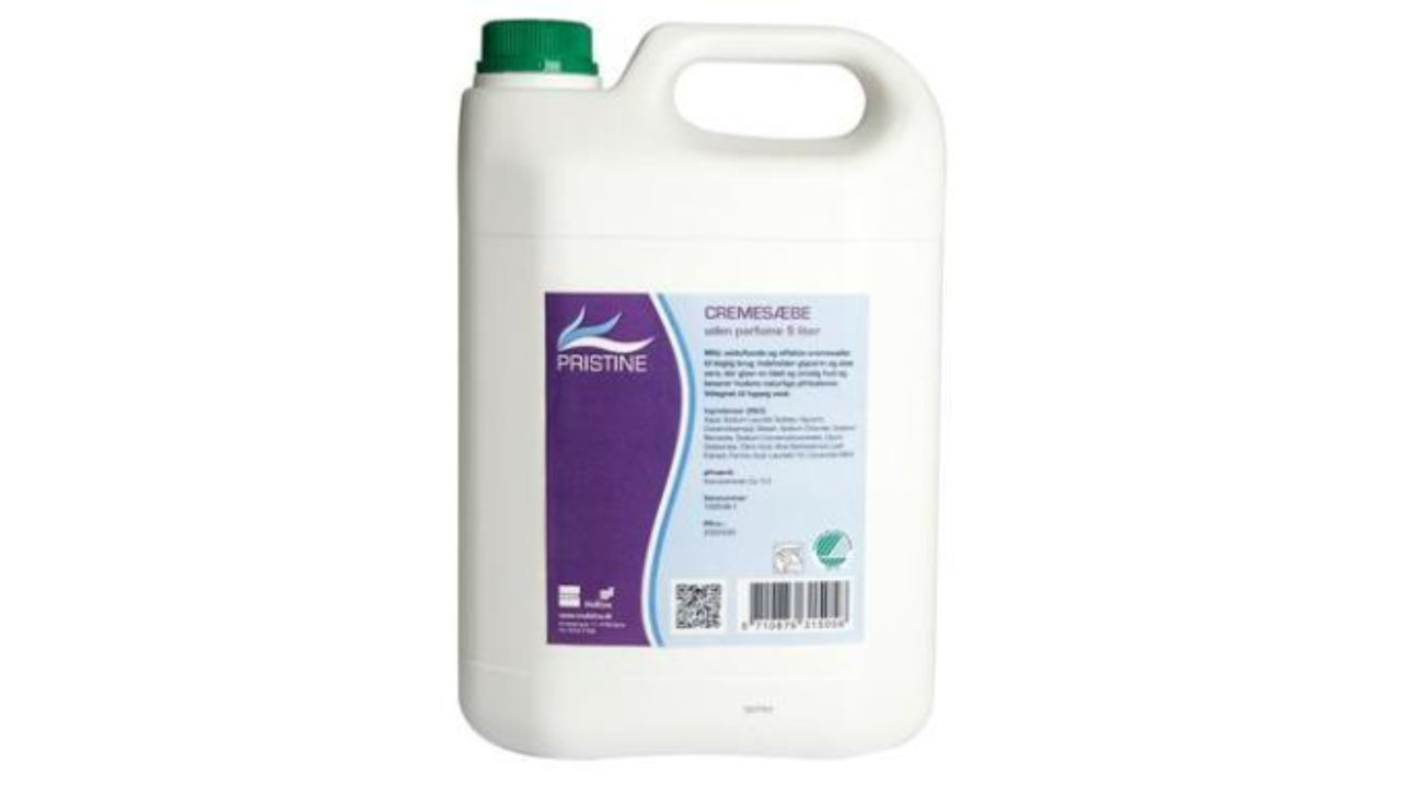 Cremesæbe u/parfume og parabener 5L