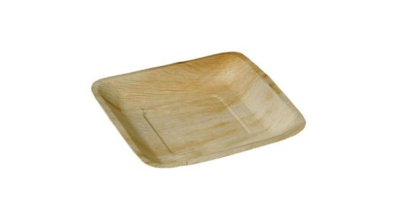 Tallerken fad firkantet  24x24cm 25Stk