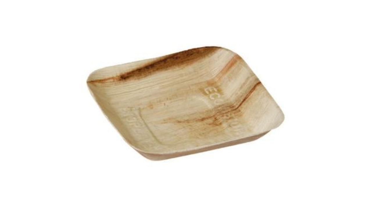 Tallerken fad kvadratisk 17x17cm 25stk