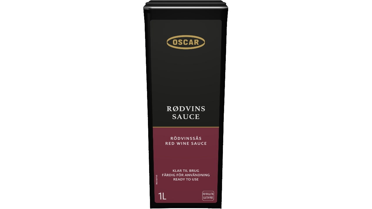 Rødvins sauce gourmet RTU 1L