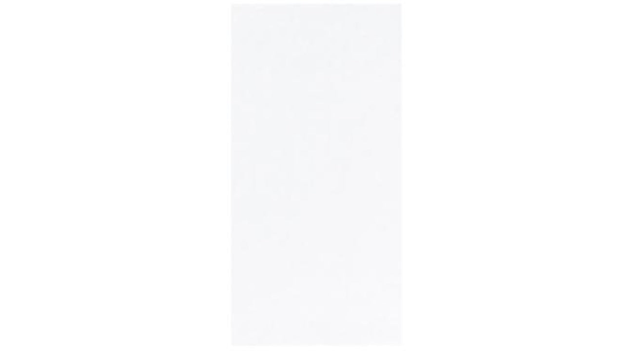 Serviet 48x48cm 1/8-falset Hvid