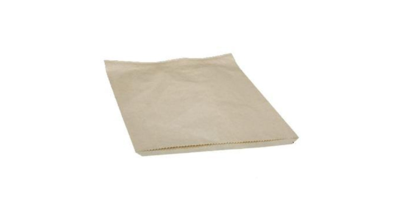 Bagerpose brun 1kg 1000stk