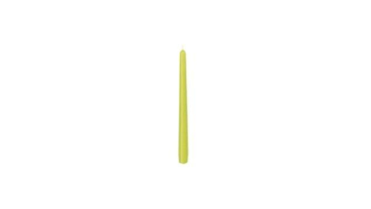 Antiklys 250x22mm kiwi 50stk