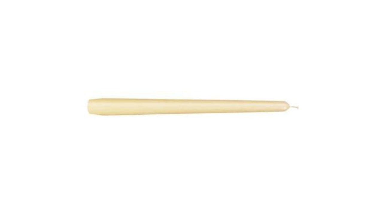 Antiklys 250x22mm cream 50stk