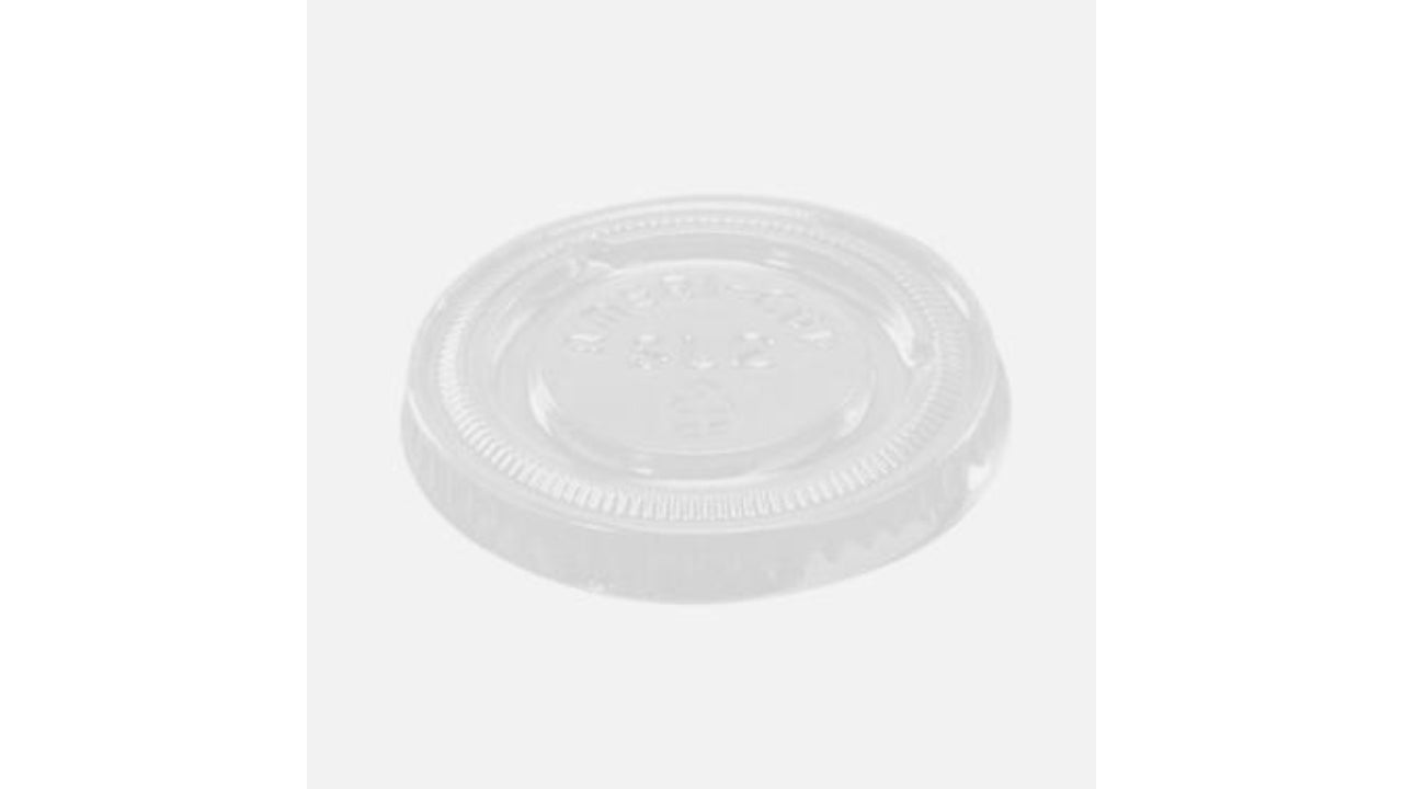 Låg til Sort Dressingbæger 80ML 100stk