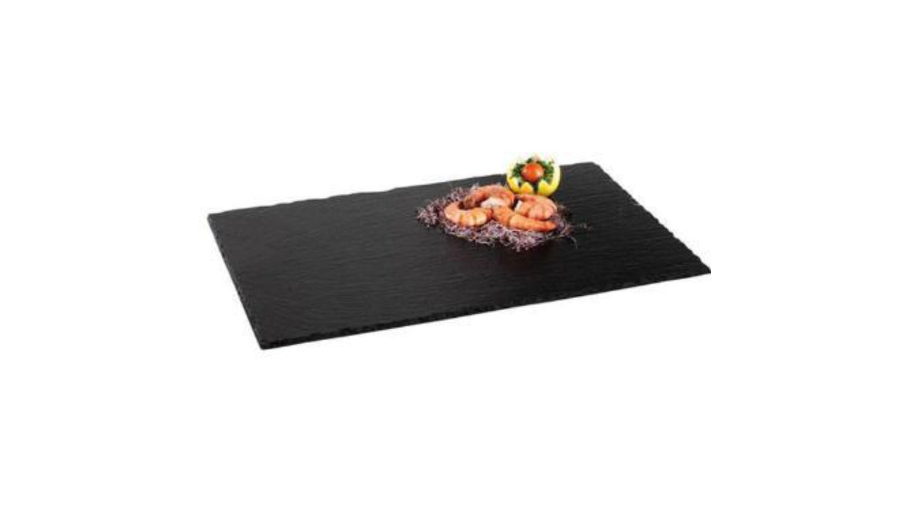 Serveringsplade skifer 1/3GN 32,5x17,5cm