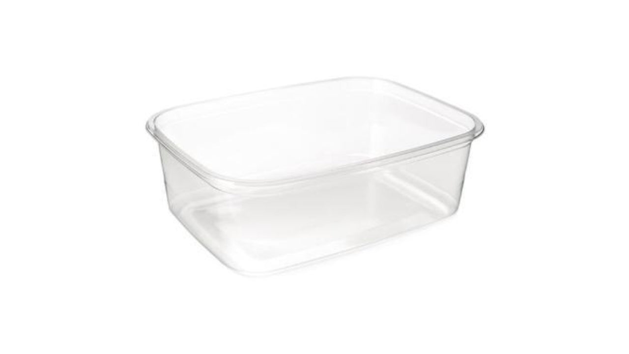Plastbæger firkantet 500ml 60stk