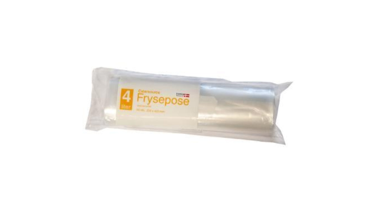 Frysepose 4L m/skrivefelt 60stk