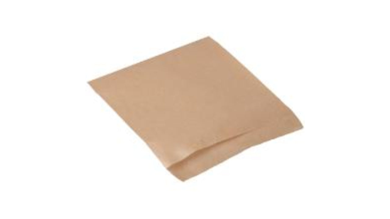 Burgerlomme lille 1000stk brun 140x135mm