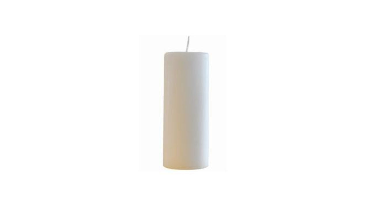 Bloklys 60x120mm hvid brændet. 40t