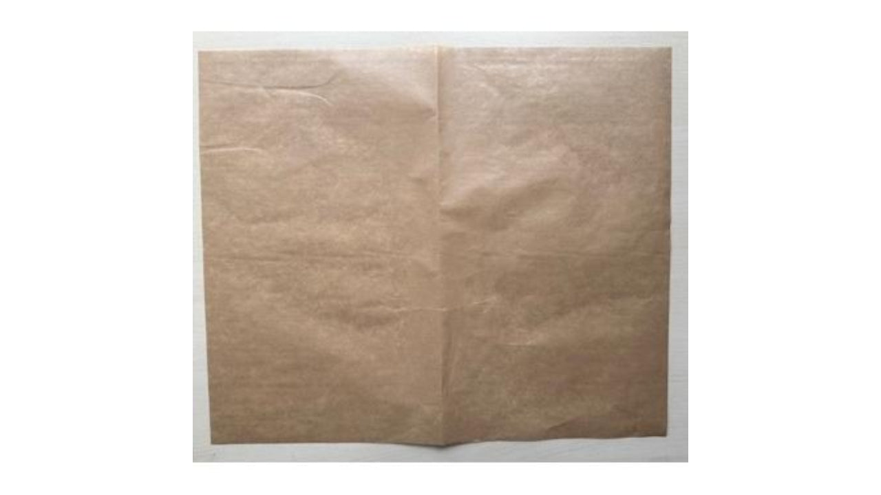 Burgerpapir PE belagt 330x400mm brun