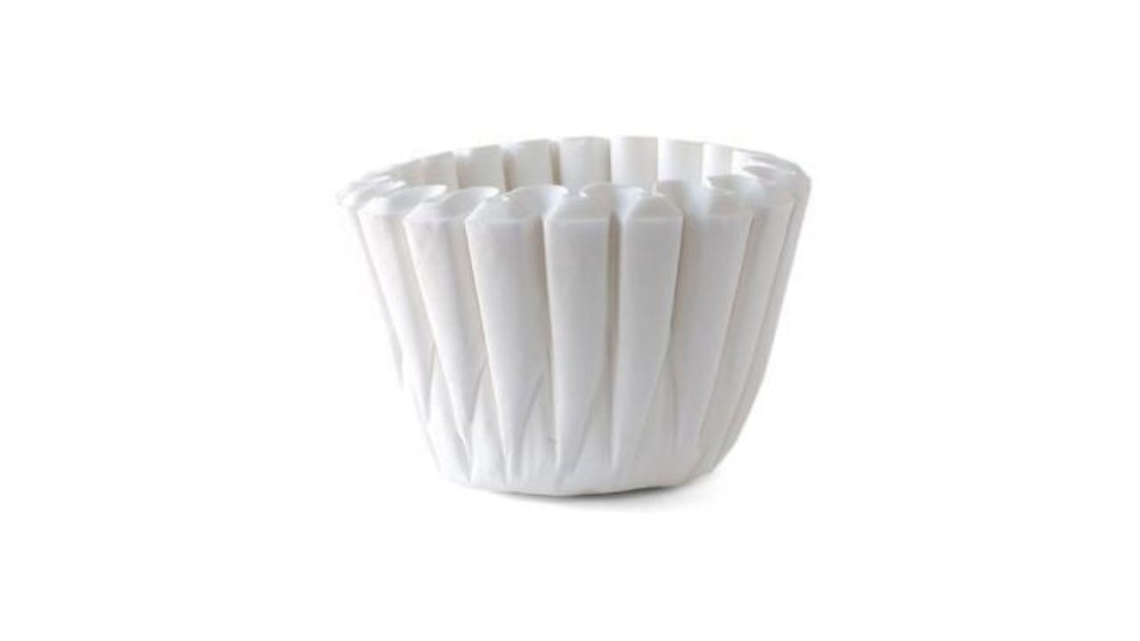 Skålfilter 360/110 250stk hvid