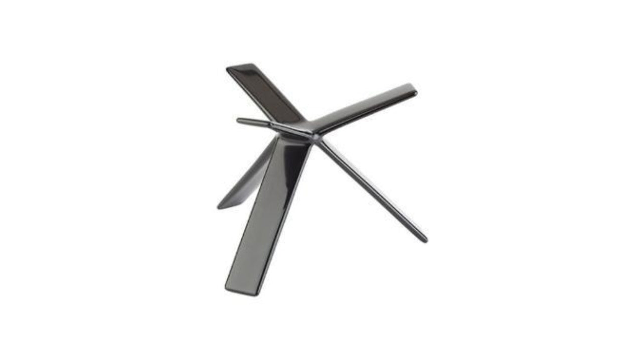 Buffet stander sort H12cm