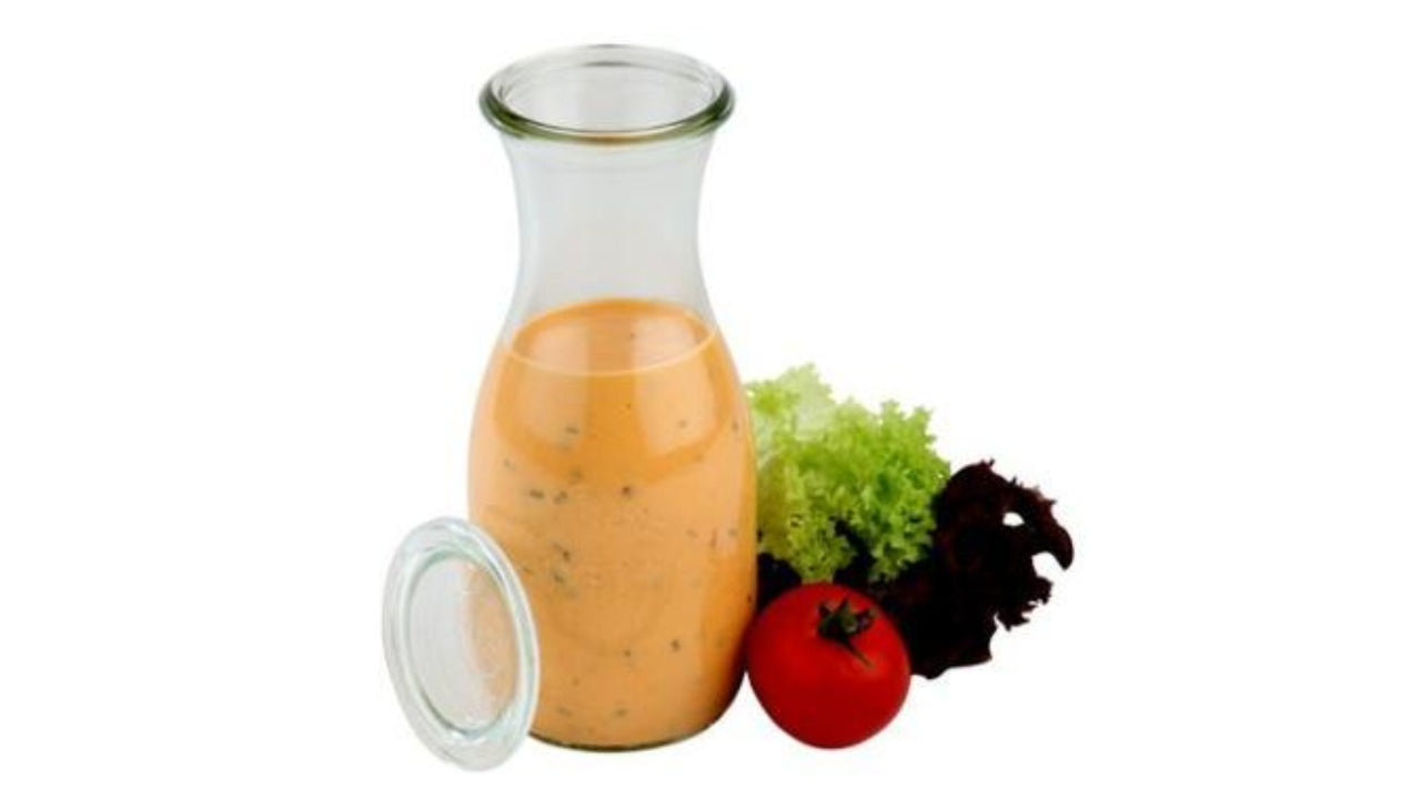 Patentflaske Weck 530 ml Ø7,95x18,4 cm