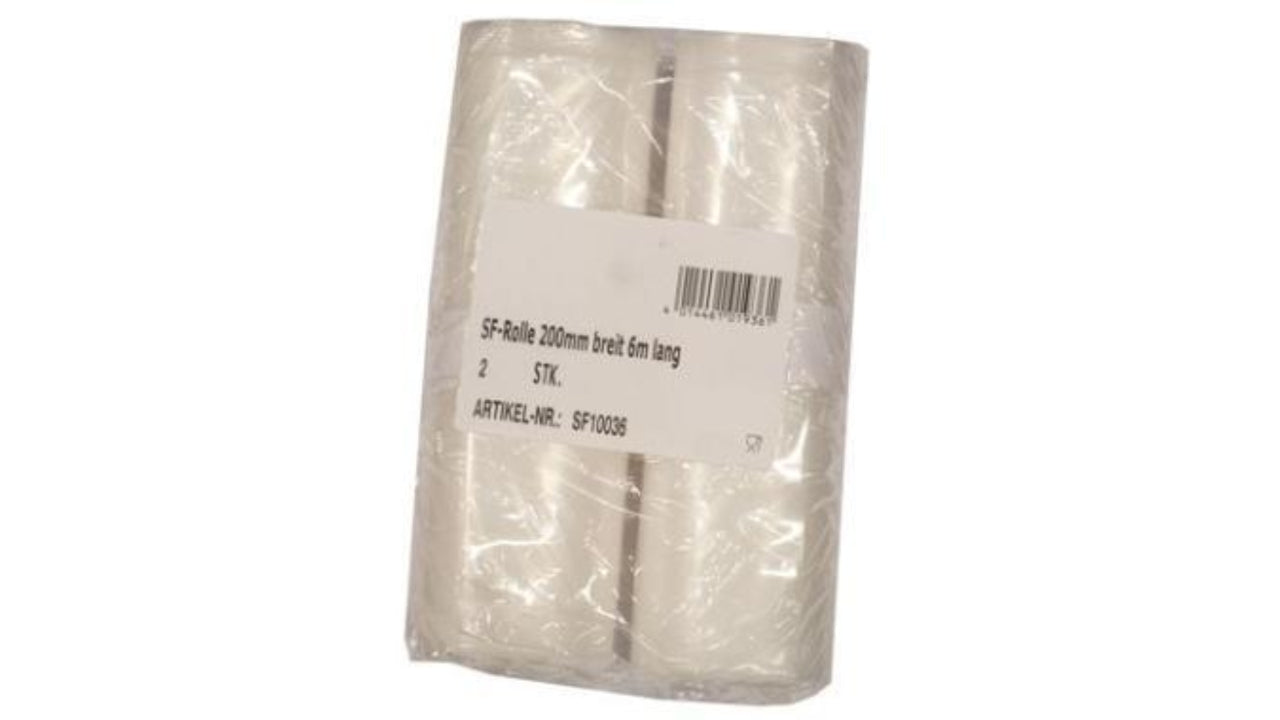 Vacuumpose på rulle 200mm x 6m