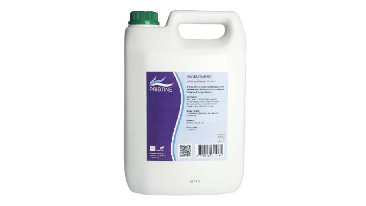Skumsæbe uden farve/parfume 5L