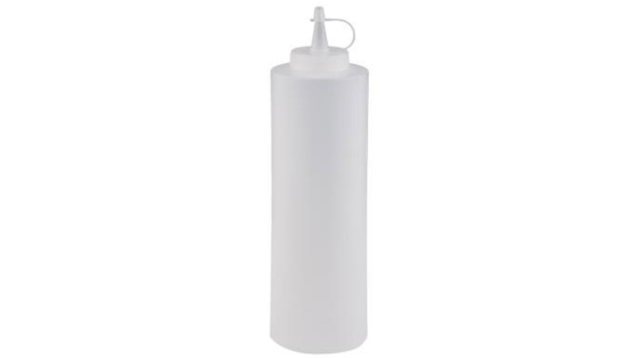 Plastflaske med tud og skruelåg 700ml