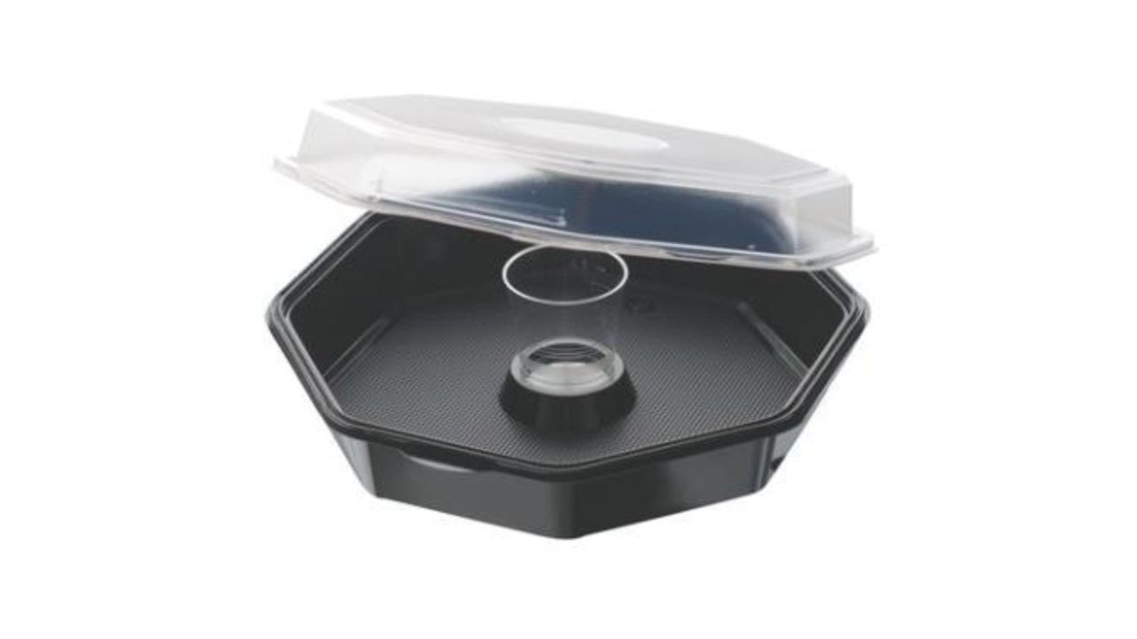 Octaview bakke med låg 35stk