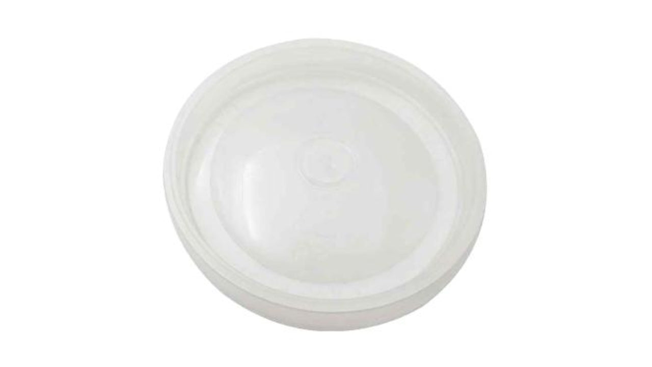 Plastlåg Ø96mm Klar 25stk