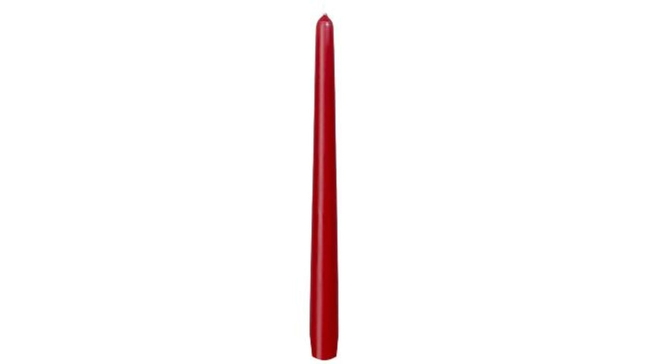 Antiklys 250x22 cm bordeaux 50stk