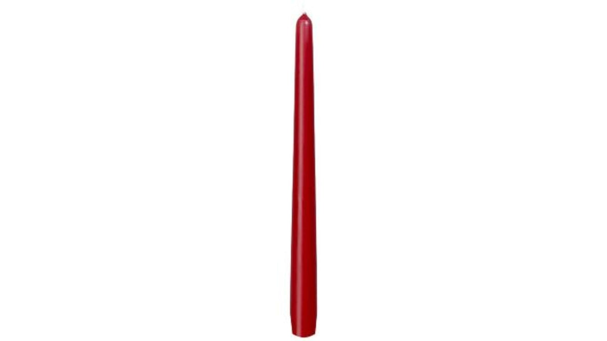 Antiklys 250x22 cm bordeaux 50stk