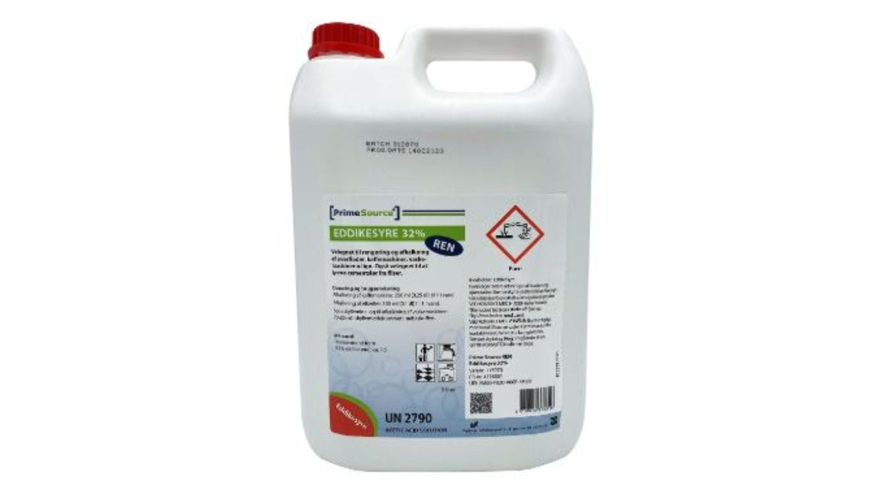 Eddikesyre 32% 5L