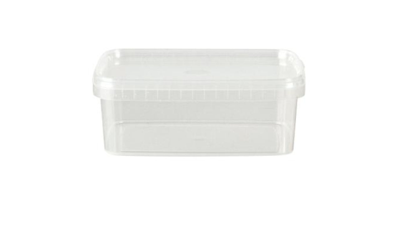 Bøtte klar 1500ml firkantet 12stk