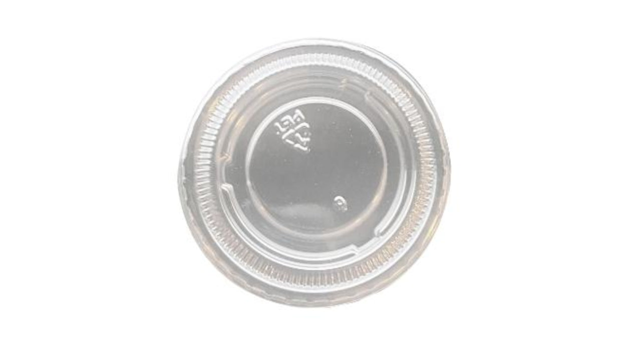 Plastlåg Ø44mm PET 30ml 100stk