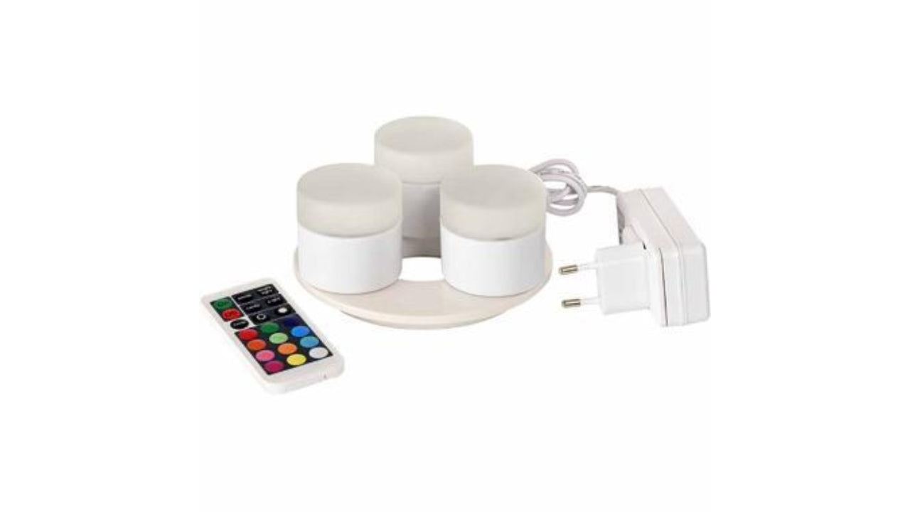 Minilampe LED 48x50mm 3st