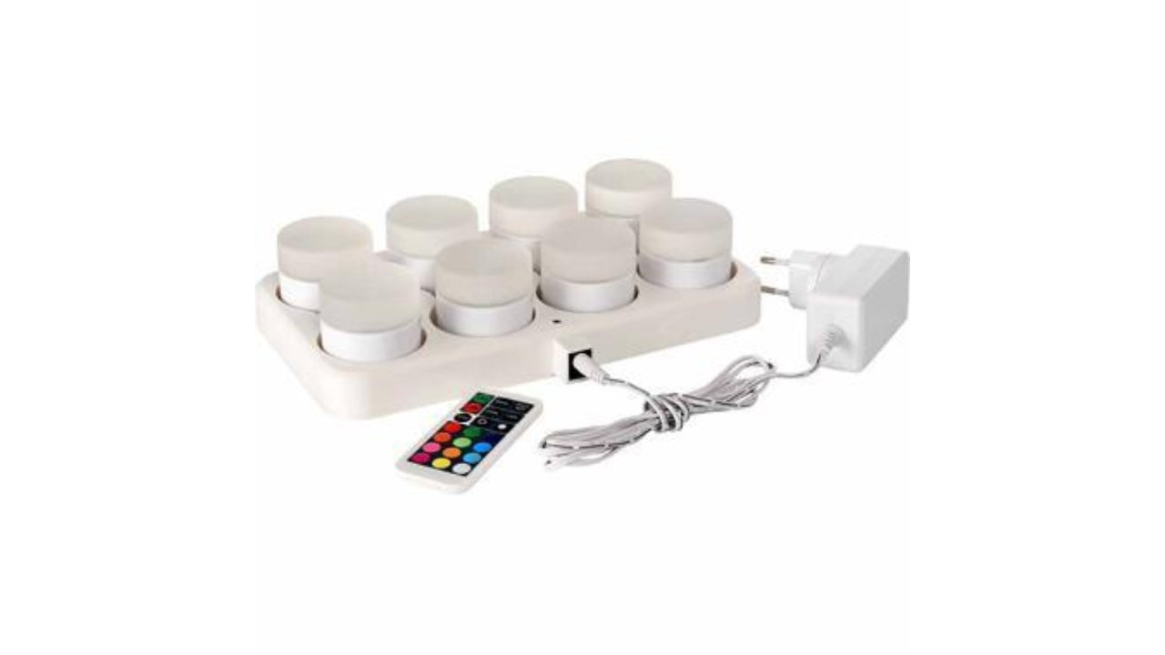 Minilampe LED 48x50mm 8stk