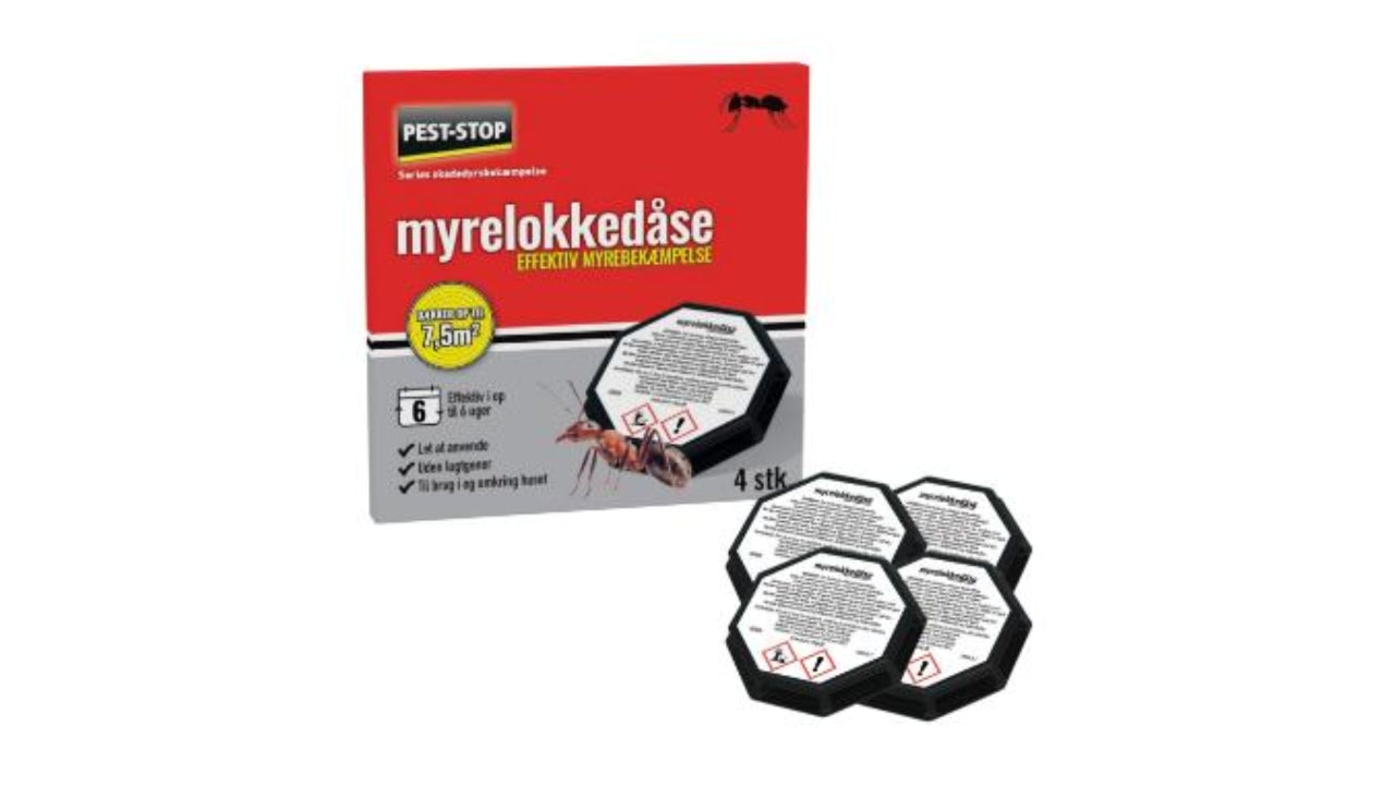 Myrelokkedåse til indendørs brug 4stk