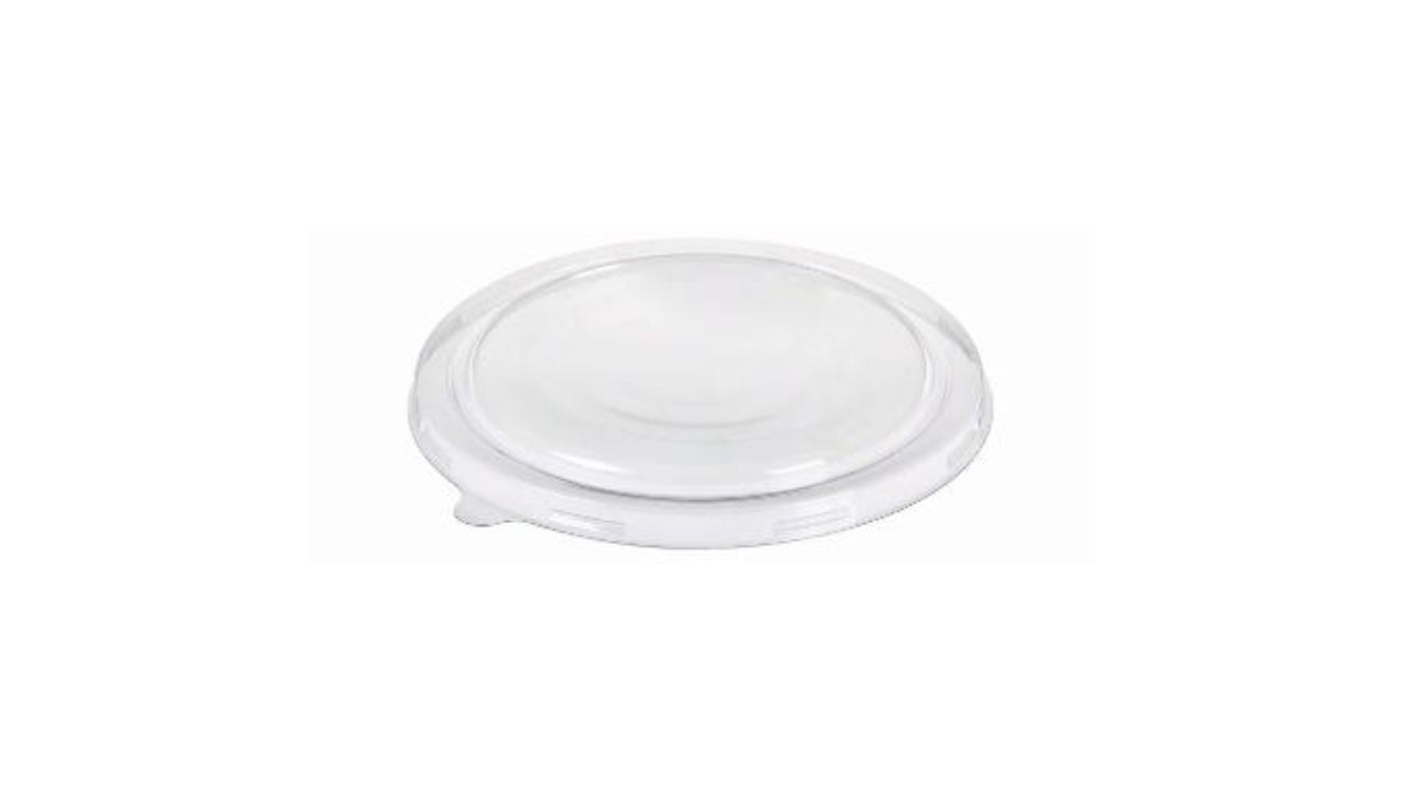 Plastlåg rund Ø150mm pet klart 50stk