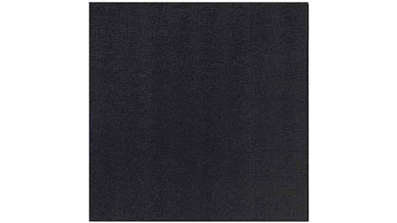 Serviet 48x48cm sort 36stk