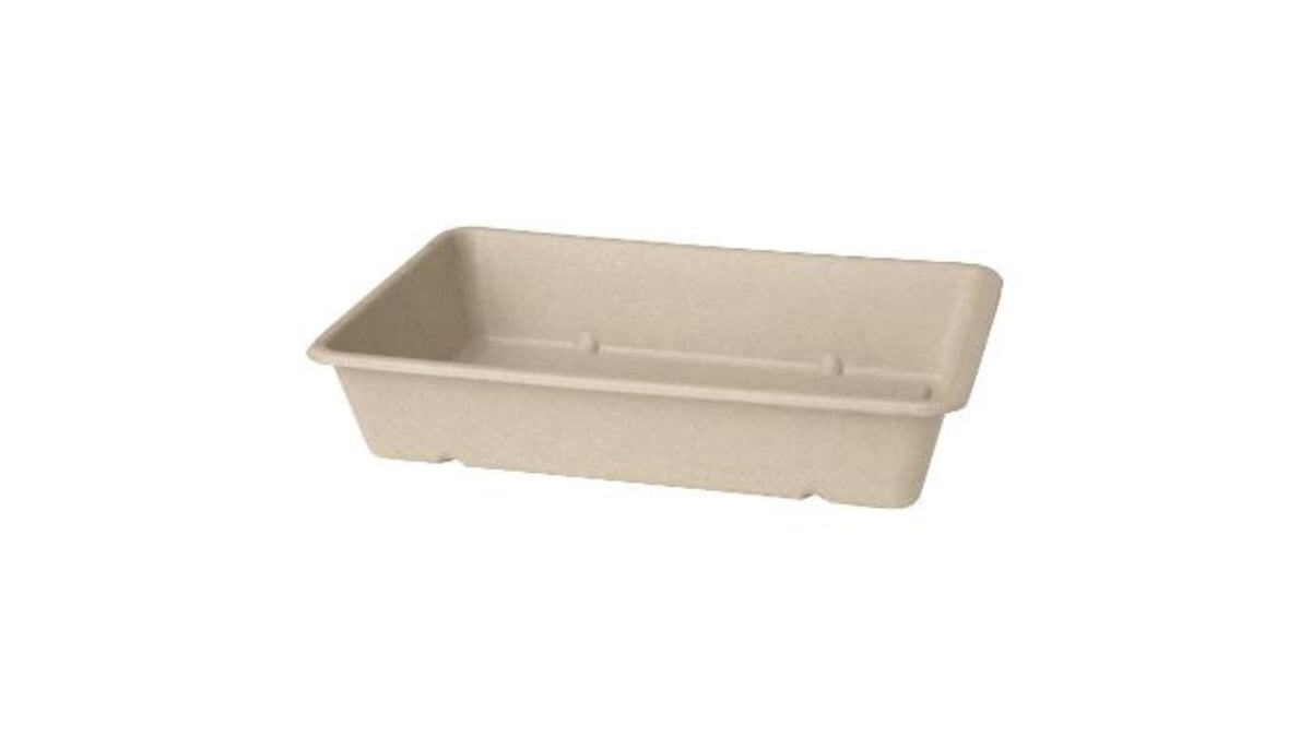 Boks Brun Bagasse 1200ml 40stk 1-Rum
