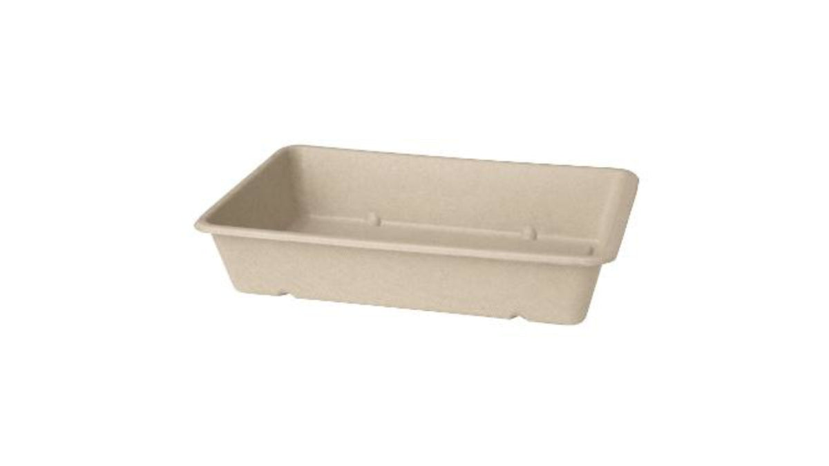 Boks Brun Bagasse 1200ml 40stk 1-Rum