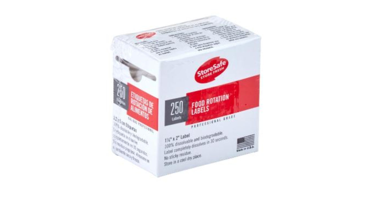 Etiket til sporbarhed 3x5cm vandopløseli