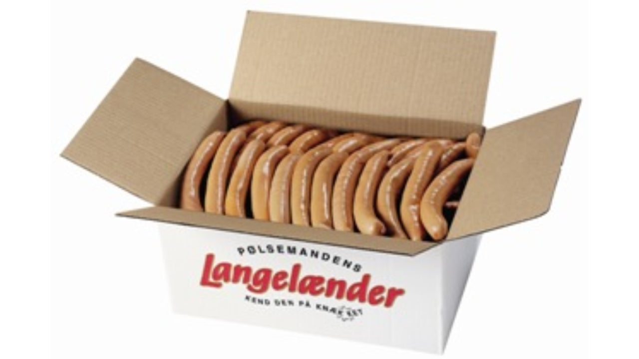 Bacon-ostepølse 125g 5kg