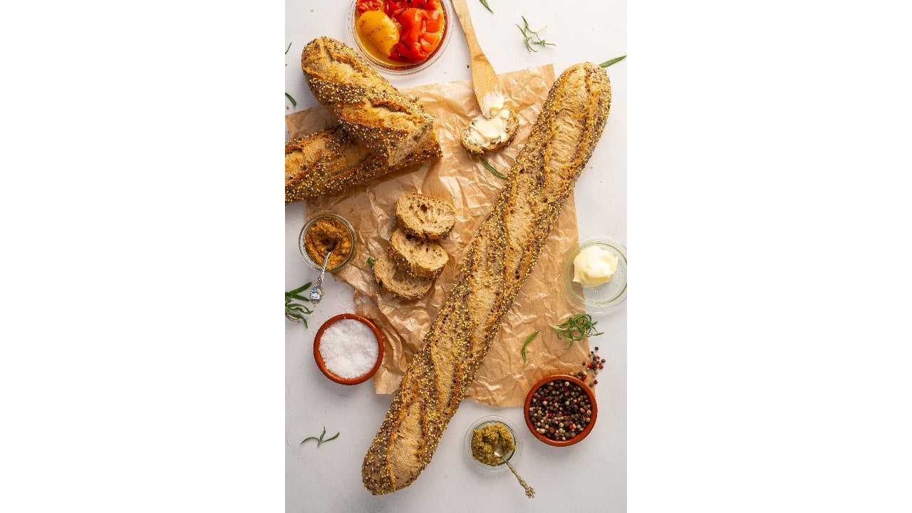 Flerkornsbaguette 57cm 20x440g